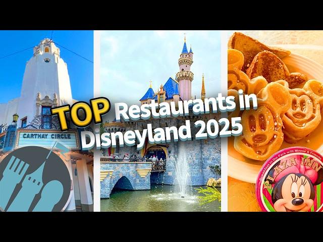 TOP Restaurants in Disneyland for 2025