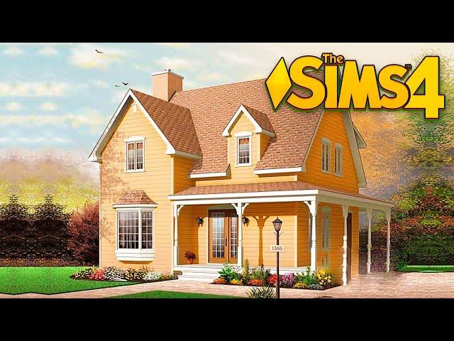 Я ПОСТРОИЛА УЮТНЫЙ ДОМИК ИСПОЛЬЗУЯ ТОЛЬКО БАЗОВУЮ ИГРУ В СИМС 4 - The Sims 4 (2022)