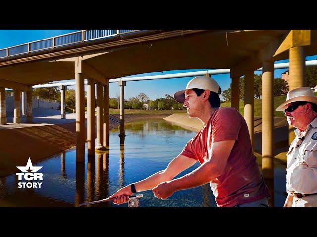 He Fly Fishes Next to a 7-Eleven—and Catches Record Fish