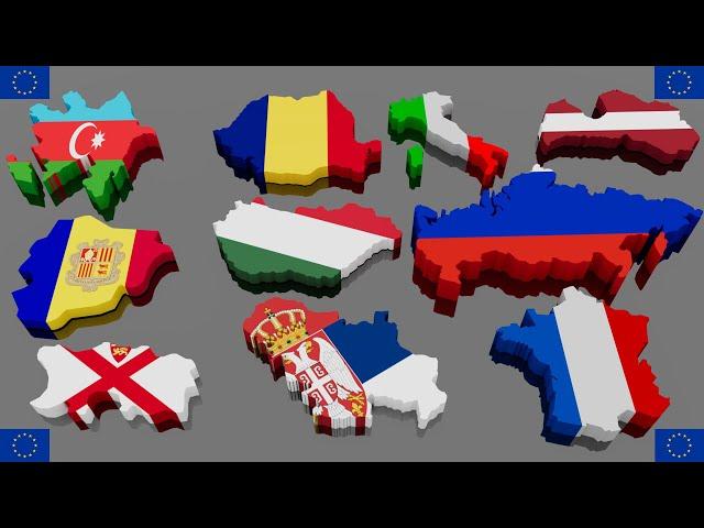 European Countries Size Comparison | European Countries Area Comparison