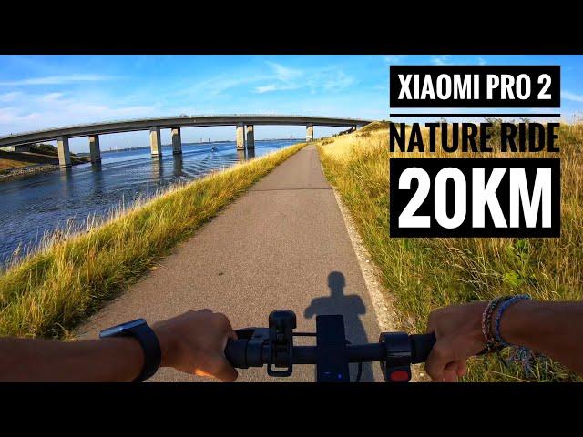 Xiaomi Pro 2 - Long Range Nature Ride | 20KM | 4K | Denmark Copenhagen