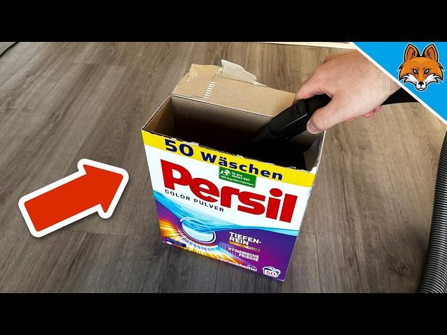 Vacuum up Washing Powder and WATCH WHAT HAPPENS(Ingenious Trick)