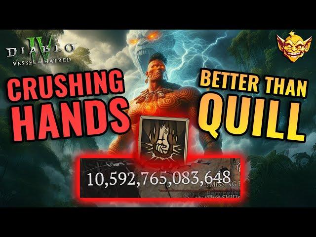 10.5 TRILLION ORANGE HULK Build  | Diablo 4 Spiritborn Guide