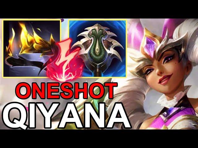 LOL CN BEST QIYANA - Beifeng Qiyana vs Vlad - Challenger Qiyana Gameplay S14.20