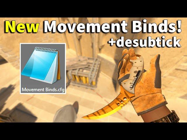 updated CS2 Movement cfg (desubtick jump/lj/jb/mj)
