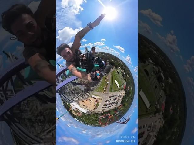 Playing Ball With The Sun️@insta360 #shorts #travel #buschgardens #florida #POV #eastcoasters