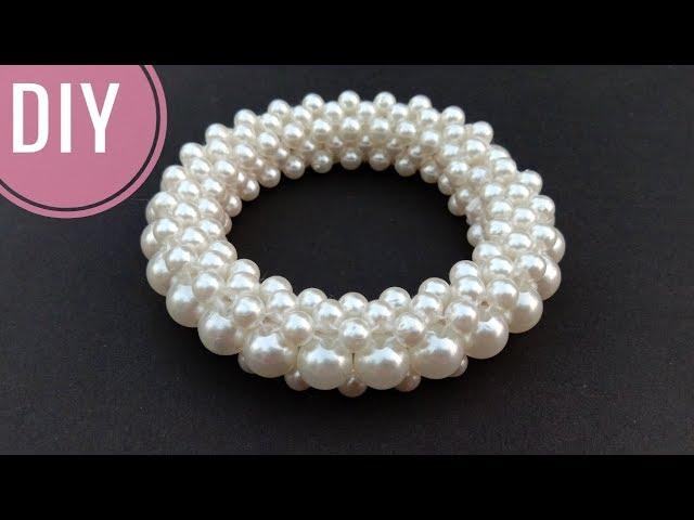 How To Make Pearl Bracelets Or Bangles/ Designer Bangles/DIY/ useful & easy