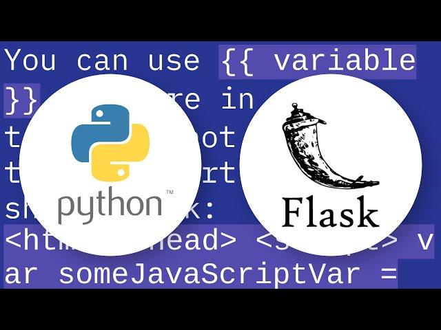 How can I pass data from Flask to JavaScript in a template?