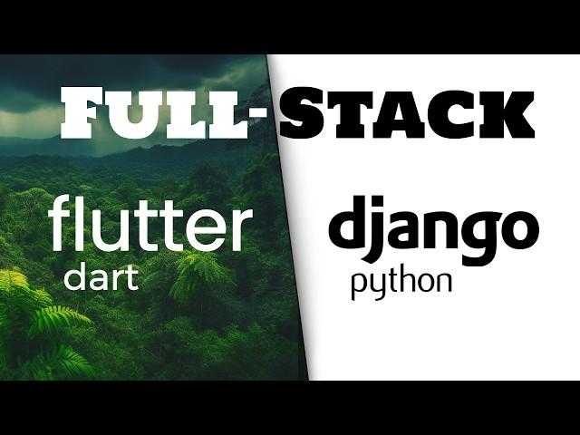 EASY Full-Stack Project (Flutter & Django)