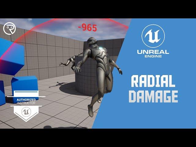 Unreal Engine 5 Tutorial -  Radial Damage