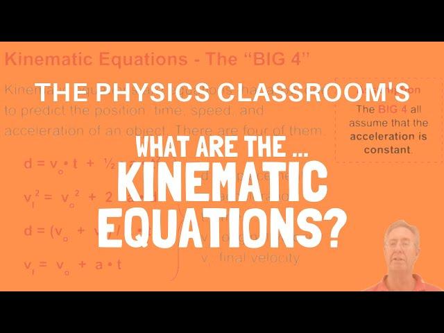 Introduction to the Kinematic Equations