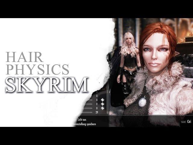 SKYRIM - Haar Animations Mod (Hair Physics Project)