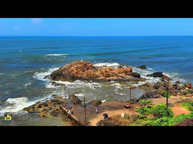 Vagator and Ajuna beach North Goa |Sea Sun and Fun| Edu's World