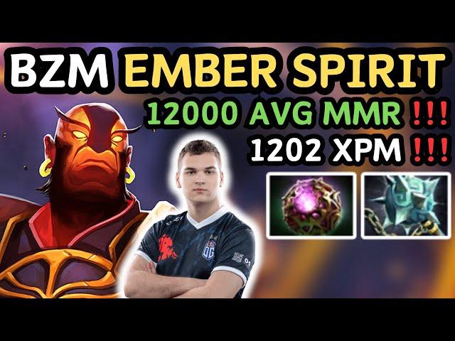  RANK 2 Bzm EMBER SPIRIT Midlane 1202 XPM  60K DMG DEALT GrandMaster Tier - Dota 2