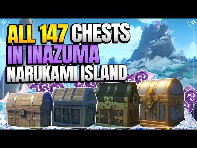 ALL Chest Locations in Inazuma - Part 1: Narukami Island |【Genshin Impact】