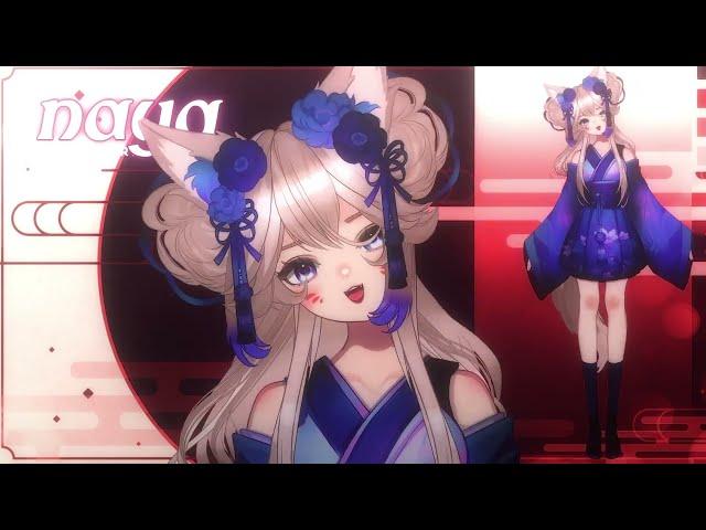  Model Showcase  Naya the Kitsune Vtuber (for sale)