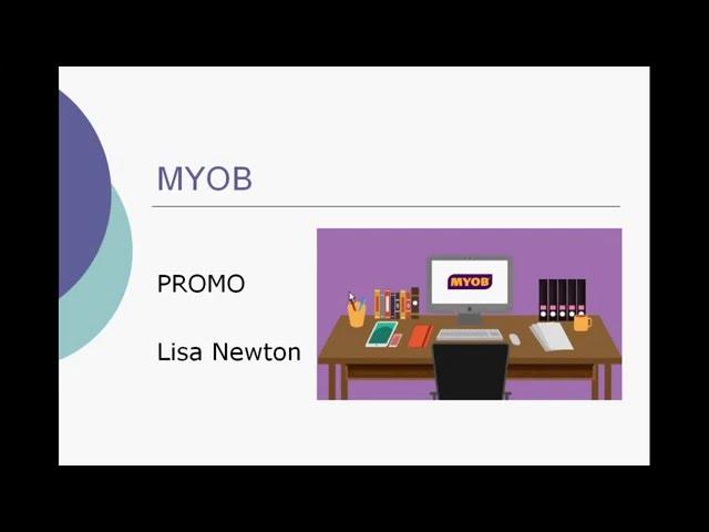 MYOB Accounting software course