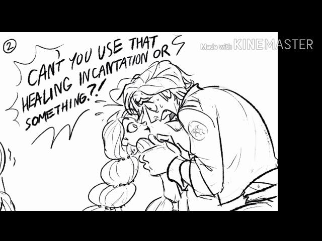 Tangled comics dub eugene is hurt