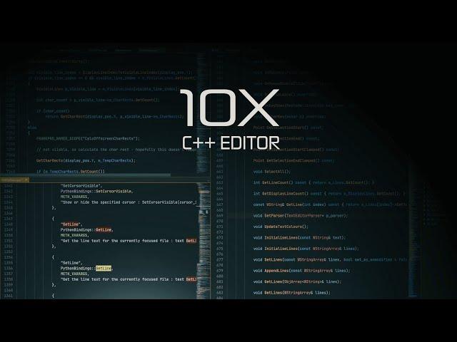 10x C++ Code Editor