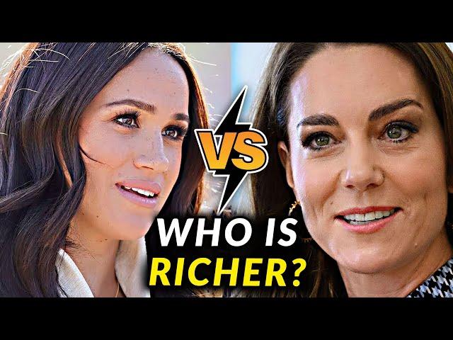 Meghan Markle and Prince Harry's Net Worth Compared to Kate & William