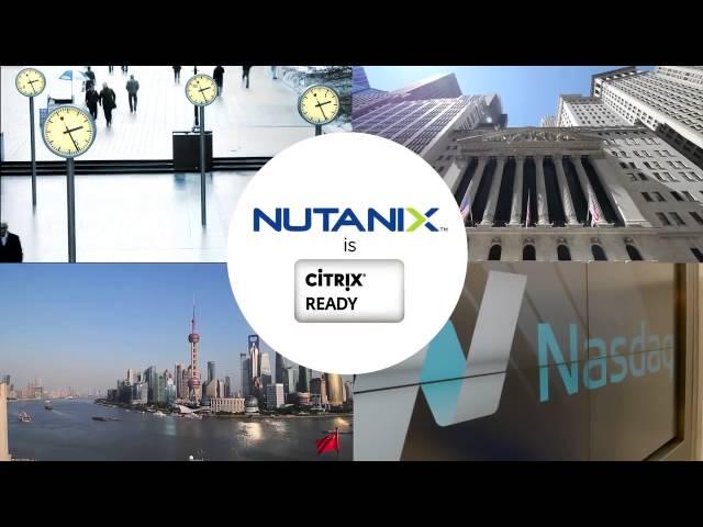 Citrix Runs on Nutanix Enterprise Cloud