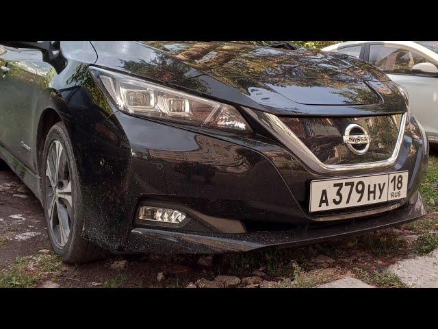 Nissan leaf ze1 поездка в Челны