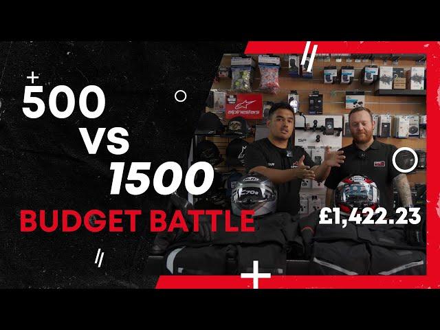 Motorcycle Gear Challenge: Full Kit Out £500 vs £1500?