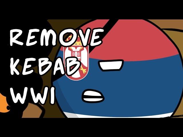 How Serbia ended WW1 - Countryballs