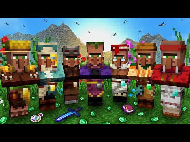 Everything You Need To Know About VILLAGERS In Minecraft!