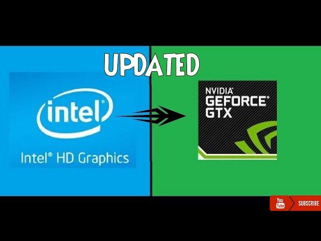 How to switch Intel HD Graphics to Nvidia Without Graphic Card || Complete Tutorial