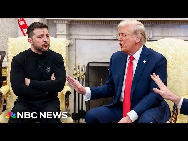 Analysis: Tense Trump-Zelenskyy exchange sparks uncertainty over next steps for Ukraine