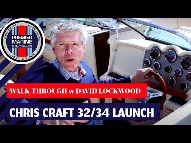 Chris Craft Launch 32 / 34  review, with David Lockwood- Australia's Finest Boating Journalist!