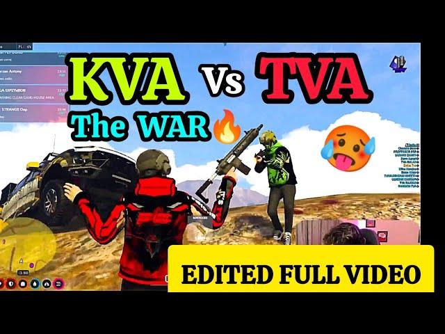 KVA vs TVA  FULL VIDEO  തീ പാറിയ WAR  AGAIN KVA #tkrp #gta5 #eaglegaming #txagamingyt