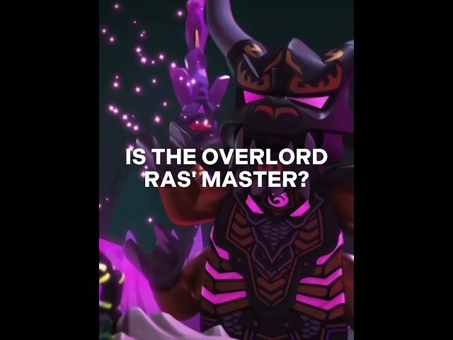 Is the Overlord Ras's Master in Ninjago Dragons Rising?  #overlord   #ninjagoedit #shorts