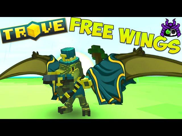 NEW FREE PROMO WINGS! | Trove Free Sagely Saurer Wings (Check Description for How to Get)