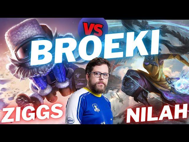 BROEKI | ZIGGS VS NILAH | ADC GAMEPLAY | Patch 14.20 / Season 14 | #LeagueofLegends