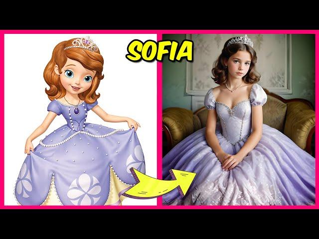 Sofia the First Real Life + Guess the Voice Quiz + Their Favorite Snacks, Movies & More!