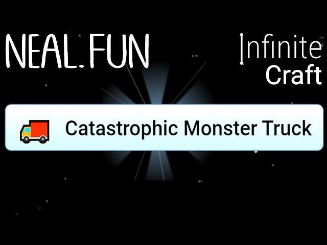 How to Make Catastrophic Monster Truck in Infinite Craft | Catastrophic Monster Truck Infinite Craft