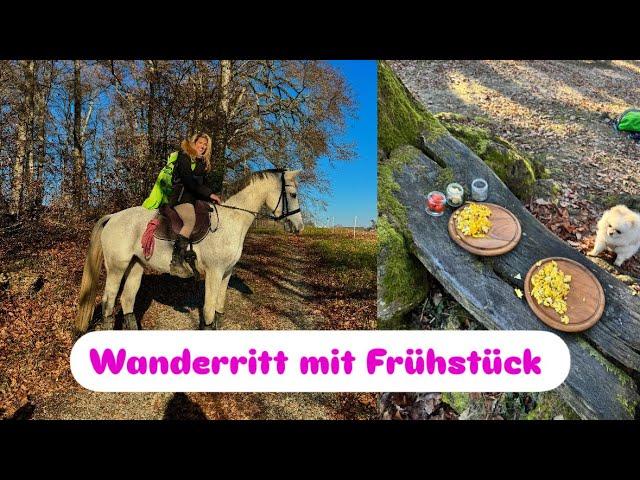 My husband & I go horseback riding & eating around Wald 