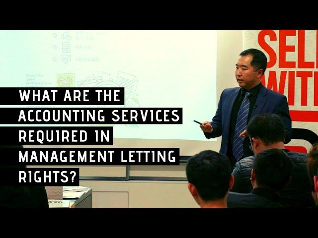 What Are the Accounting Services Required in Management Letting Rights?