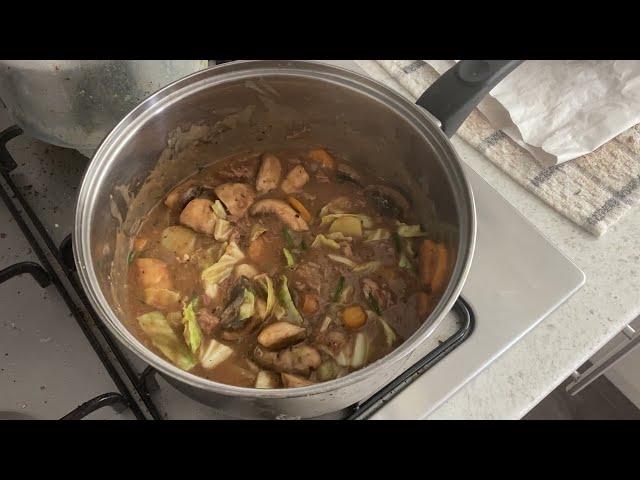 Pan Of Scouse Farm Stew Bubbling!