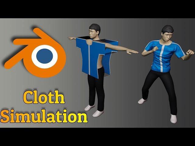 Cloth Simulation And Sewing | Blender 3.0 Tutorial