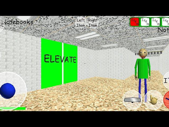 Baldi's Basics Full Game Public Demo Update Controls Android v.1.1