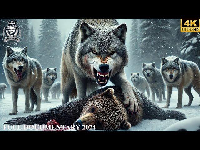 WILD NORTH AMERICA | Wolves’ Fierce Fights for Survival and Territory | Animal Documentary