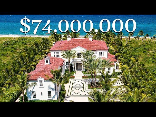 Touring a $74,000,000 Oceanfront Mega Mansion in Delray Beach Florida