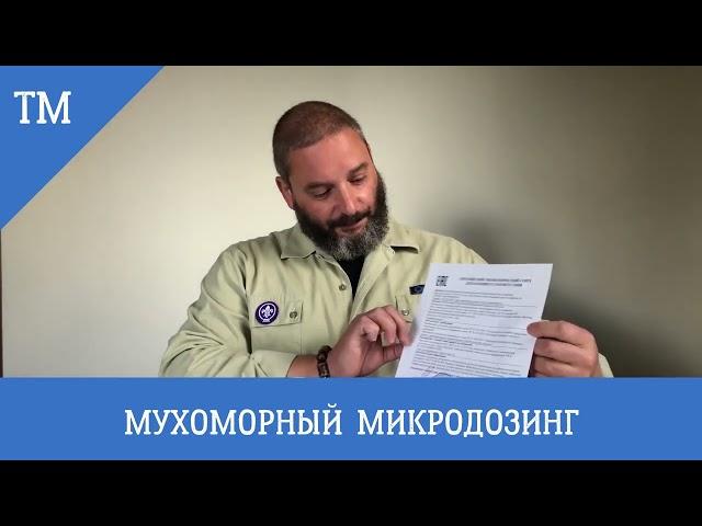 Мухоморный микродозинг  Микродозинг красного мухомора  Михаил Вишневский