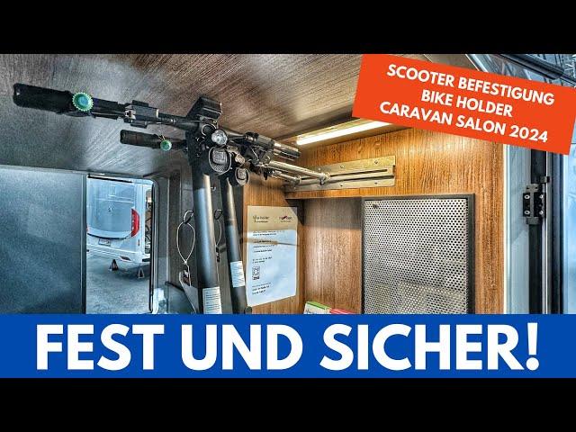 E-Scooter SICHER befestigen - Heckgarage - Bike Holder - TOP Lösung