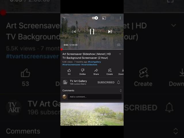 TV Art Screensaver - Turn Your TV into Art