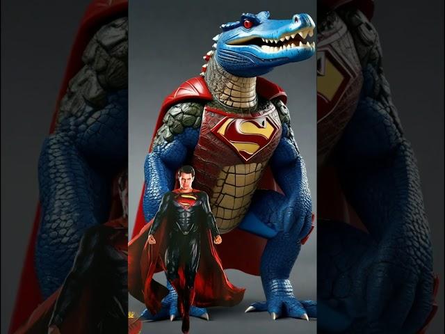 Superheroesbut crocodile #shorts #trending #marvel #viral #avengers #funny #dc