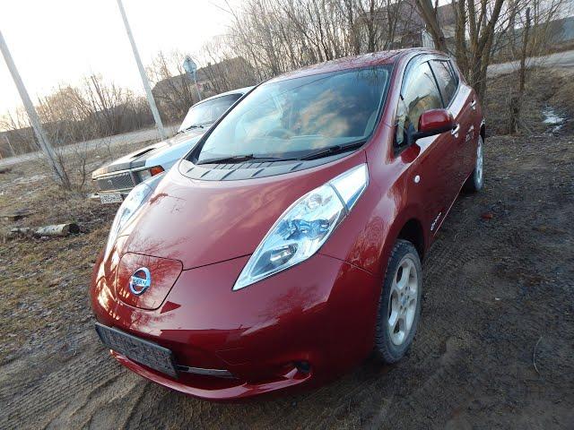 Nissan leaF.ремонт бамперов,полировка оптики,покраска.своими руками